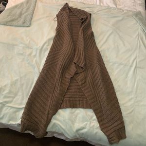 A very comfortable brown cardigan